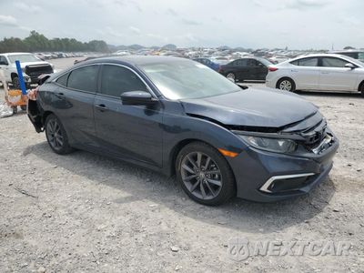 Czwarte zdjęcie samochodu z boku: 2021 HONDA CIVIC EX VIN:19XFC1F36ME011008 - miniatura