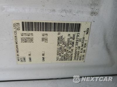 Zdjęcie 12 z 12 samochodu: 2018 NISSAN MAXIMA 3.5S VIN:1N4AA6AP4JC389795 - miniatura