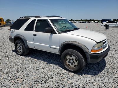 Czwarte zdjęcie samochodu z boku: 2002 CHEVROLET BLAZER VIN:1GNCT18W62K174429 - miniatura