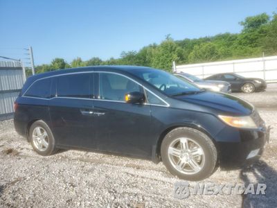 Czwarte zdjęcie samochodu z boku: 2011 HONDA ODYSSEY TOURING VIN:5FNRL5H91BB091590 - miniatura