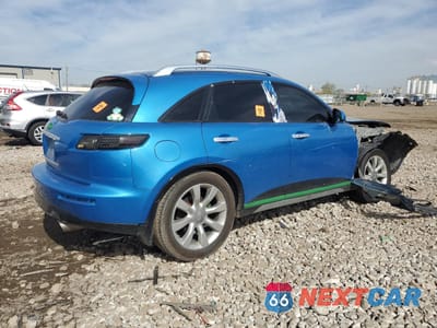 Trzecie zdjęcie samochodu z tyłu: 2006 INFINITI FX35 VIN:JNRAS08W76X206178 - miniatura