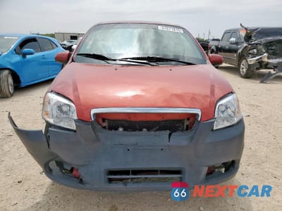 Piąte zdjęcie samochodu w środku: 2008 CHEVROLET AVEO BASE VIN:KL1TD56698B047867 - miniatura
