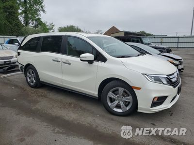 Czwarte zdjęcie samochodu z boku: 2019 HONDA ODYSSEY EXL VIN:5FNRL6H72KB020936 - miniatura