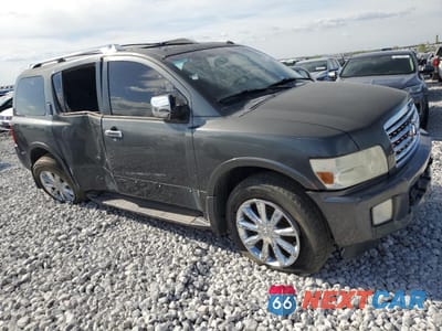 Czwarte zdjęcie samochodu z boku: 2008 INFINITI QX56 VIN:5N3AA08C58N913693 - miniatura