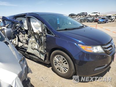 Czwarte zdjęcie samochodu z boku: 2014 HONDA ODYSSEY LX VIN:5FNRL5H21EB026021 - miniatura