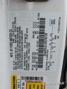 Zdjęcie 12 z 12 samochodu: 2018 FORD FUSION SE HYBRID VIN:3FA6P0LU1JR278739 - miniatura