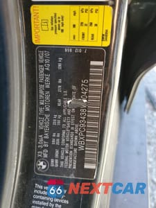 Zdjęcie 14 z 14 samochodu: 2008 BMW X3 3.0SI VIN:WBXPC93438WJ04275 - miniatura