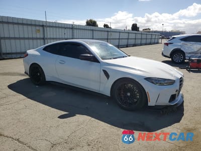 Czwarte zdjęcie samochodu z boku: 2022 BMW M4 COMPETITION VIN:WBS43AZ03NCK80383 - miniatura