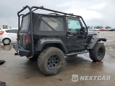 Trzecie zdjęcie samochodu z tyłu: 2012 JEEP WRANGLER RUBICON VIN:1C4BJWCGXCL133725 - miniatura