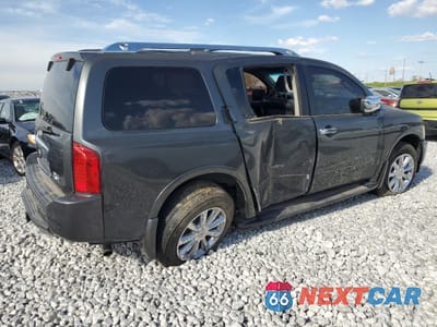 Trzecie zdjęcie samochodu z tyłu: 2008 INFINITI QX56 VIN:5N3AA08C58N913693 - miniatura