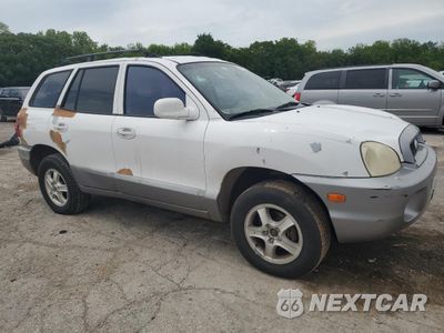 Czwarte zdjęcie samochodu z boku: 2002 HYUNDAI SANTA FE GLS VIN:KM8SC13D92U292632 - miniatura