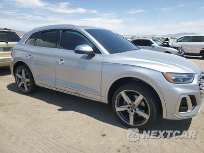 Czwarte zdjęcie samochodu z boku: 2021 AUDI SQ5 PREMIUM PLUS VIN:WA1B4AFY6M2042970 - miniatura