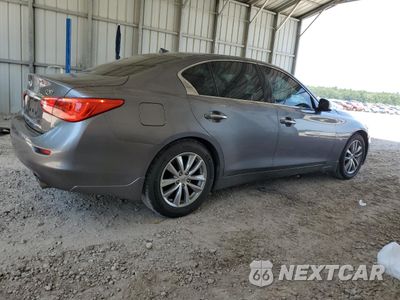 Trzecie zdjęcie samochodu z tyłu: 2014 INFINITI Q50 BASE VIN:JN1BV7APXEM688882 - miniatura