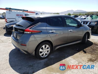 Trzecie zdjęcie samochodu z tyłu: 2022 NISSAN LEAF S VIN:1N4AZ1BV2NC556279 - miniatura