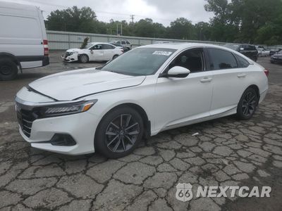 2021 HONDA ACCORD EXL 1HGCV1F52MA093970 - główne zdjęcie licytacji z USA - miniatura