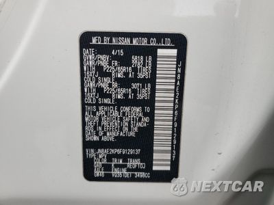 Zdjęcie 13 z 15 samochodu: 2015 NISSAN QUEST S VIN:JN8AE2KP6F9129137 - miniatura