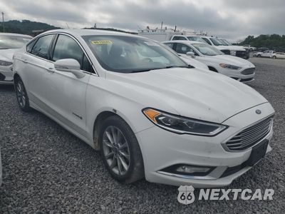 Czwarte zdjęcie samochodu z boku: 2017 FORD FUSION SE HYBRID VIN:3FA6P0LU0HR410075 - miniatura
