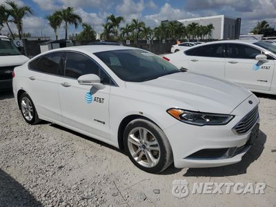 Czwarte zdjęcie samochodu z boku: 2018 FORD FUSION SE HYBRID VIN:3FA6P0LU0JR278702 - miniatura