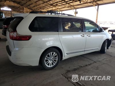 Trzecie zdjęcie samochodu z tyłu: 2017 TOYOTA SIENNA XLE VIN:5TDYZ3DC5HS859494 - miniatura