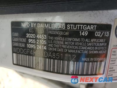 Zdjęcie 12 z 12 samochodu: 2013 MERCEDES-BENZ C 250 VIN:WDDGF4HB1DA851112 - miniatura