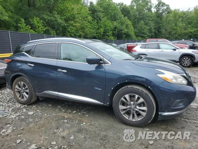 Czwarte zdjęcie samochodu z boku: 2016 NISSAN MURANO SL HEV VIN:5N1CZ2MH4GN147431 - miniatura