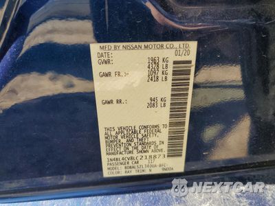 Zdjęcie 13 z 15 samochodu: 2020 NISSAN ALTIMA SR VIN:1N4BL4CV8LC218873 - miniatura