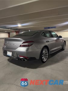 Czwarte zdjęcie samochodu z boku: 2022 GENESIS G70 BASE VIN:KMTG34TAXNU094665 - miniatura