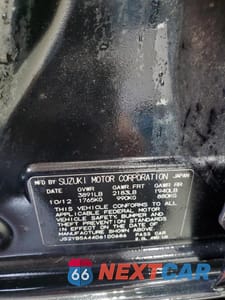 Zdjęcie 12 z 12 samochodu: 2013 SUZUKI SX4 TECHNOLOGY VIN:JS2YB5A44D6100686 - miniatura