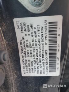 Zdjęcie 13 z 13 samochodu: 2012 HONDA CIVIC LX VIN:2HGFB2E55CH559758 - miniatura