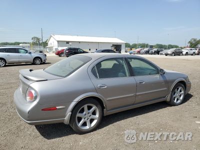 Trzecie zdjęcie samochodu z tyłu: 2002 NISSAN MAXIMA GLE VIN:JN1DA31D42T444780 - miniatura