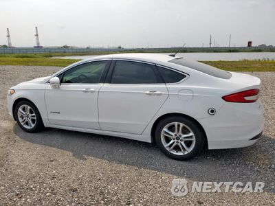 Drugie zdjęcie samochodu z przodu: 2018 FORD FUSION SE HYBRID VIN:3FA6P0LU1JR171741 - miniatura
