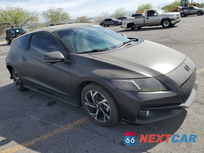 Czwarte zdjęcie samochodu z boku: 2016 HONDA CR-Z EX VIN:JHMZF1D64GS000199 - miniatura