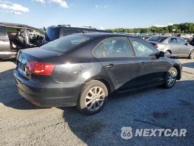 Trzecie zdjęcie samochodu z tyłu: 2012 VOLKSWAGEN JETTA SE VIN:3VWDP7AJ6CM458279 - miniatura