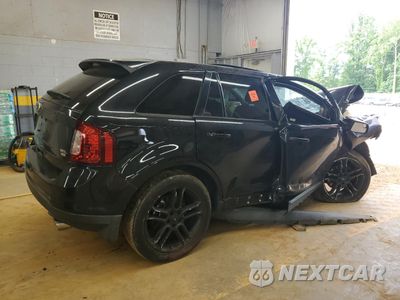 Trzecie zdjęcie samochodu z tyłu: 2013 FORD EDGE SEL VIN:2FMDK4JC3DBE01831 - miniatura