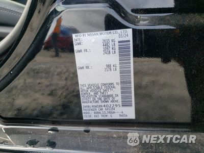 Zdjęcie 12 z 12 samochodu: 2024 NISSAN ALTIMA SL VIN:1N4BL4EW1RN402295 - miniatura