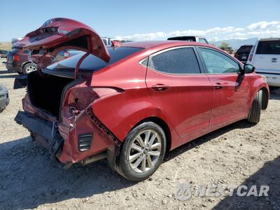 Trzecie zdjęcie samochodu z tyłu: 2016 HYUNDAI ELANTRA SE VIN:KMHDH4AE3GU586929 - miniatura