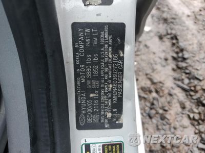 Zdjęcie 12 z 12 samochodu: 2006 HYUNDAI ELANTRA GLS VIN:KMHDN46D36U272186 - miniatura