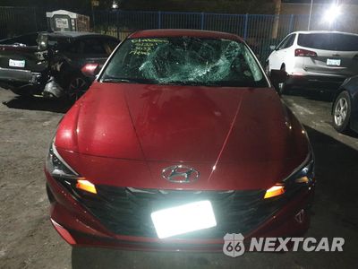 Piąte zdjęcie samochodu w środku: 2023 HYUNDAI ELANTRA SEL VIN:KMHLS4AG6PU618836 - miniatura