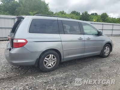 Trzecie zdjęcie samochodu z tyłu: 2007 HONDA ODYSSEY EXL VIN:5FNRL38767B048423 - miniatura