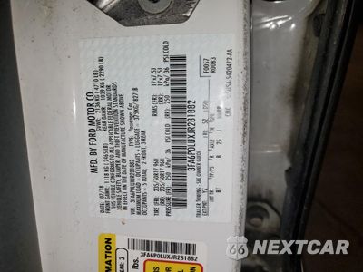 Zdjęcie 12 z 12 samochodu: 2018 FORD FUSION SE HYBRID VIN:3FA6P0LUXJR281882 - miniatura