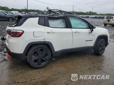 Trzecie zdjęcie samochodu z tyłu: 2019 JEEP COMPASS LATITUDE VIN:3C4NJDBB6KT761212 - miniatura
