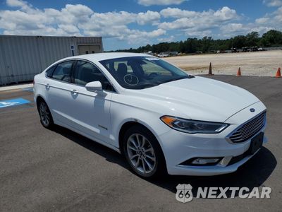 Czwarte zdjęcie samochodu z boku: 2017 FORD FUSION SE HYBRID VIN:3FA6P0LU9HR409250 - miniatura
