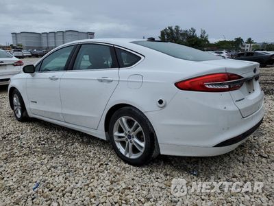 Drugie zdjęcie samochodu z przodu: 2018 FORD FUSION SE HYBRID VIN:3FA6P0LU7JR171727 - miniatura