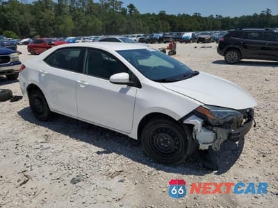 Czwarte zdjęcie samochodu z boku: 2018 TOYOTA COROLLA L VIN:5YFBURHEXJP775771 - miniatura