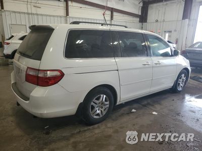 Trzecie zdjęcie samochodu z tyłu: 2007 HONDA ODYSSEY EXL VIN:5FNRL38667B139960 - miniatura