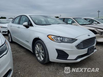 Czwarte zdjęcie samochodu z boku: 2019 FORD FUSION SE VIN:3FA6P0LU9KR124801 - miniatura