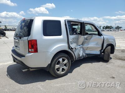 Trzecie zdjęcie samochodu z tyłu: 2014 HONDA PILOT EX VIN:5FNYF3H43EB020634 - miniatura