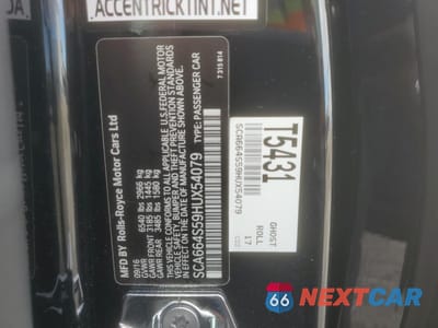 Zdjęcie 12 z 12 samochodu: 2017 ROLLS-ROYCE GHOST VIN:SCA664S59HUX54079 - miniatura