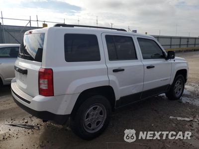 Trzecie zdjęcie samochodu z tyłu: 2014 JEEP PATRIOT SPORT VIN:1C4NJRBB4ED681415 - miniatura
