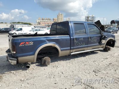 Trzecie zdjęcie samochodu z tyłu: 2007 FORD F250 SUPER DUTY VIN:1FTSW21P87EA70552 - miniatura